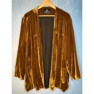 Velvet Dream! Berenik cardigan in gold